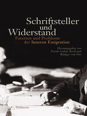 cover image of Schriftsteller und Widerstand